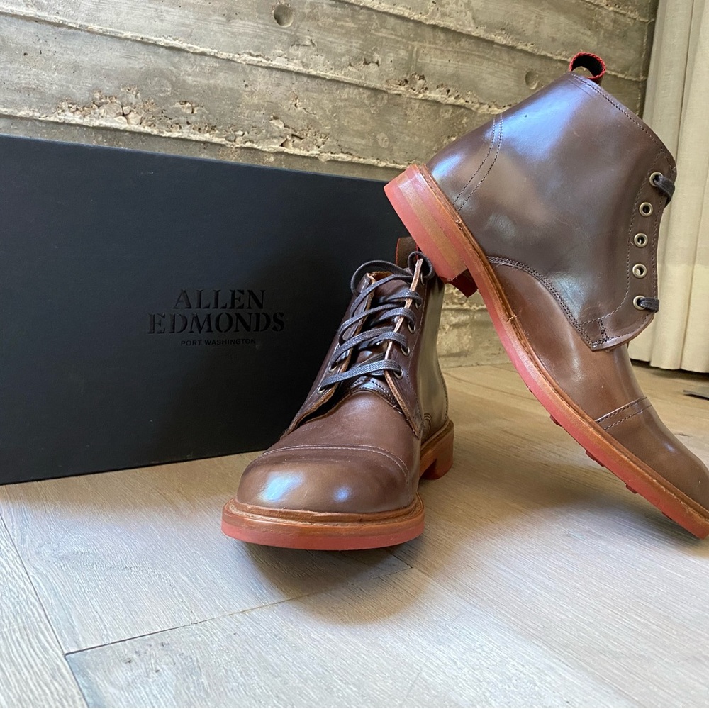 Allen Edmonds Patton Weatherproof Cap-toe Boot